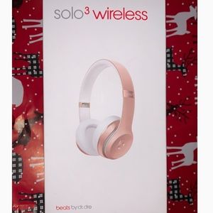 Beats by dr. dre used only a couple times